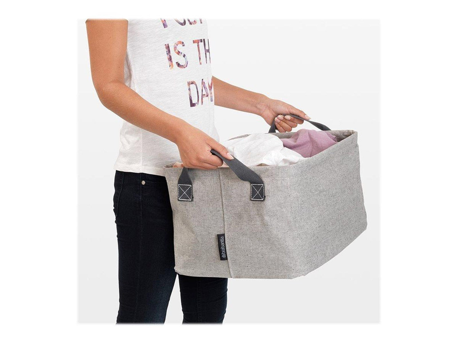 brabantia - laundry basket - 35 L - grey brabantia - laundry basket - 35 L - grey